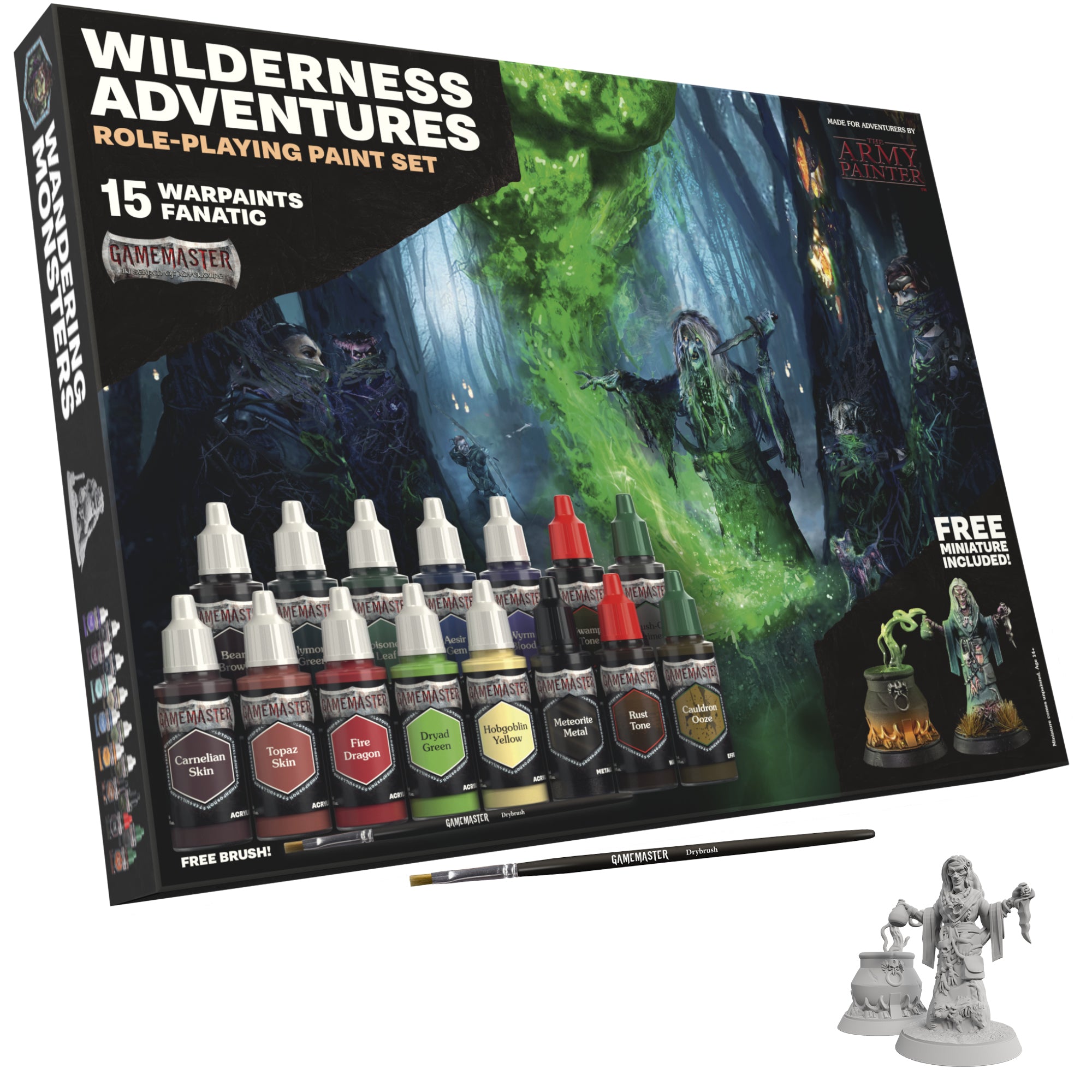 AP GameMaster Wilderness Adventures Paint Set