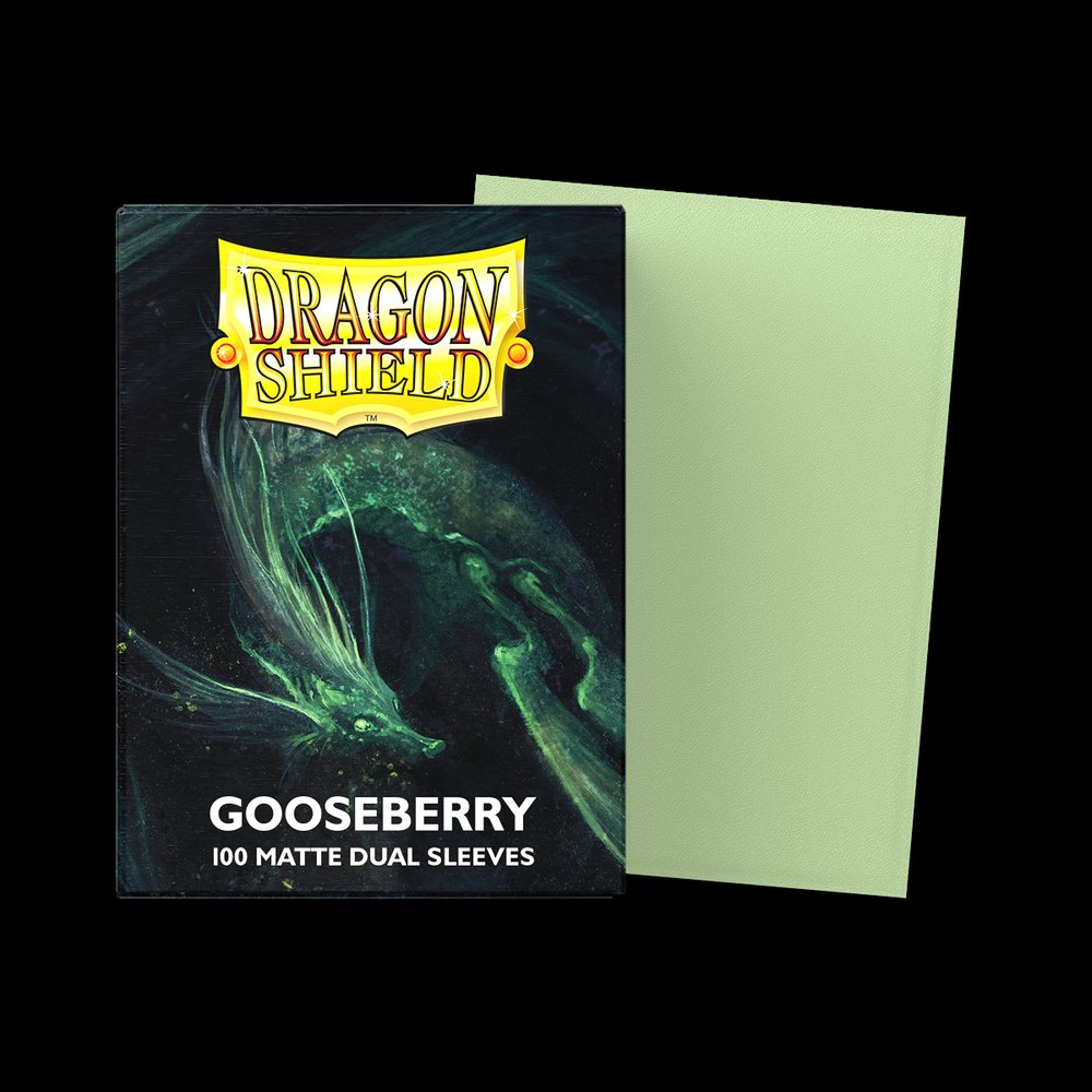 Dragon Shield Dual Gooseberry (100)
