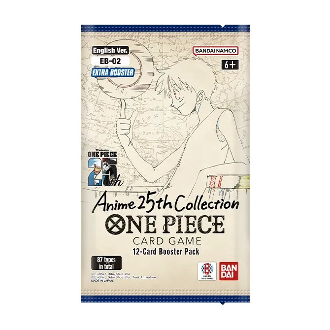 One Piece: EB-02 Anime 25th Collection Booster Display (24)