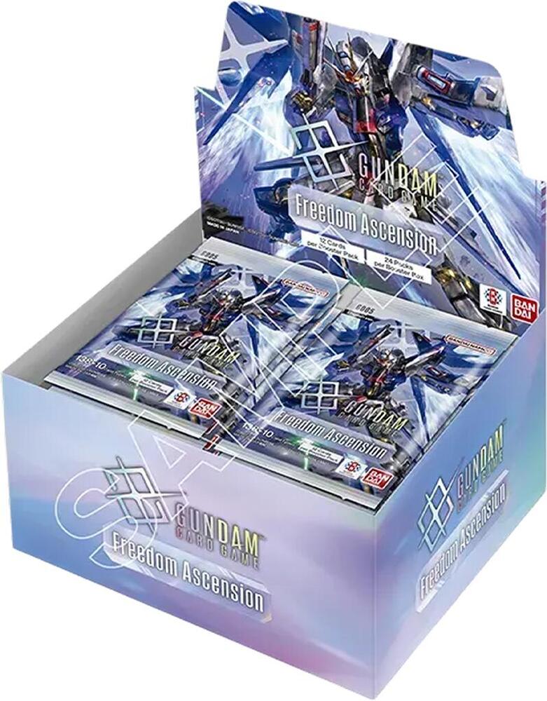 Gundam Card Game: Freedom Ascension Booster Box (24 Packs)