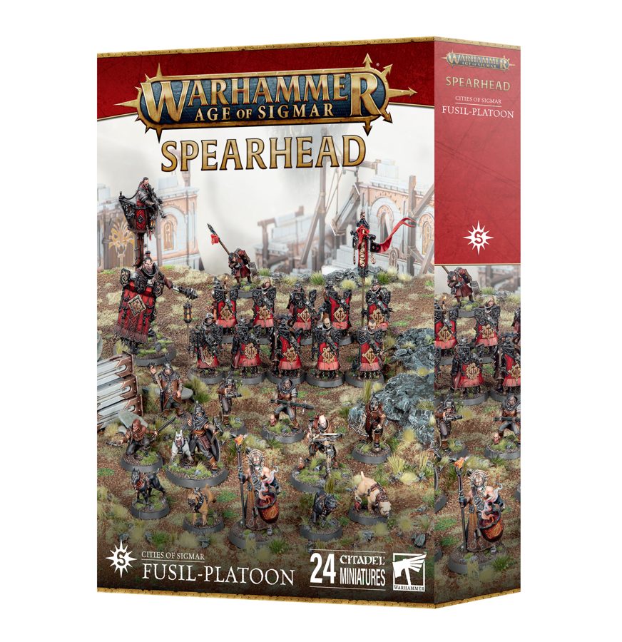 AOS Spearhead: Cities of Sigmar Fusil Platoon
