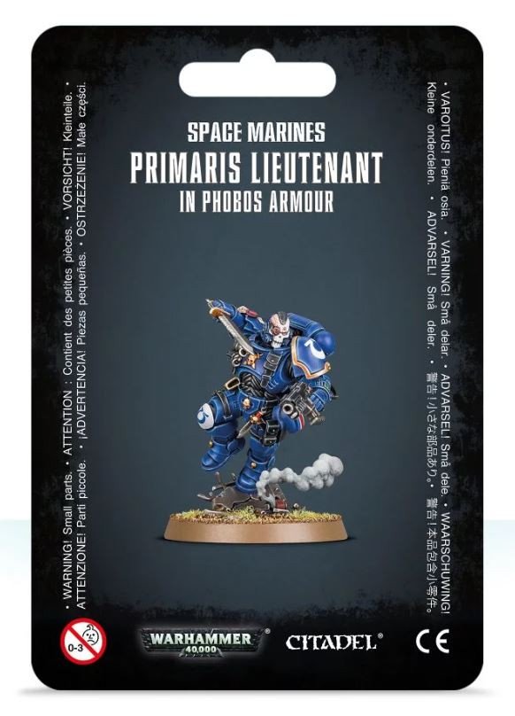 Primaris Lieutenant in Reiver Armour