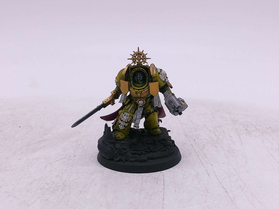 Captain in Terminator Armour